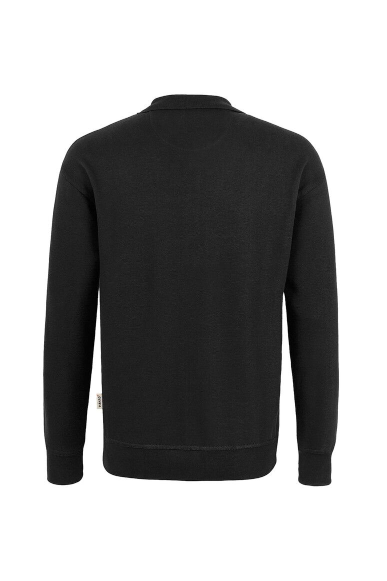 HAKRO Pocket-Sweatshirt Premium schwarz, XS