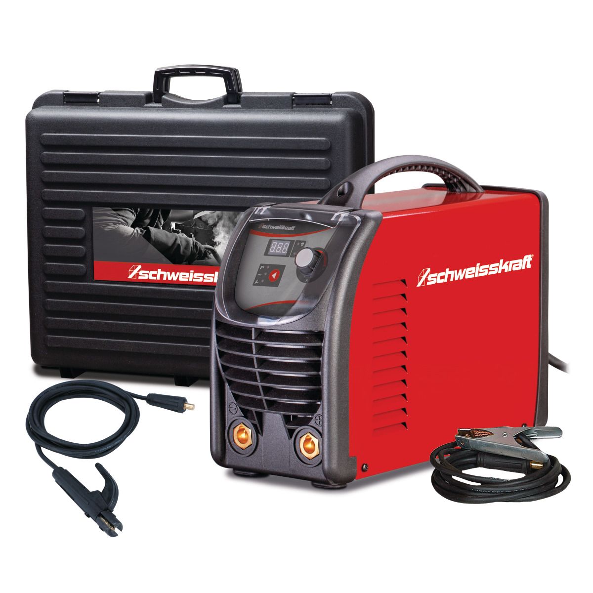 Elektrodeninverter Schweisskraft CRAFT-STICK 201P Aktions-Set