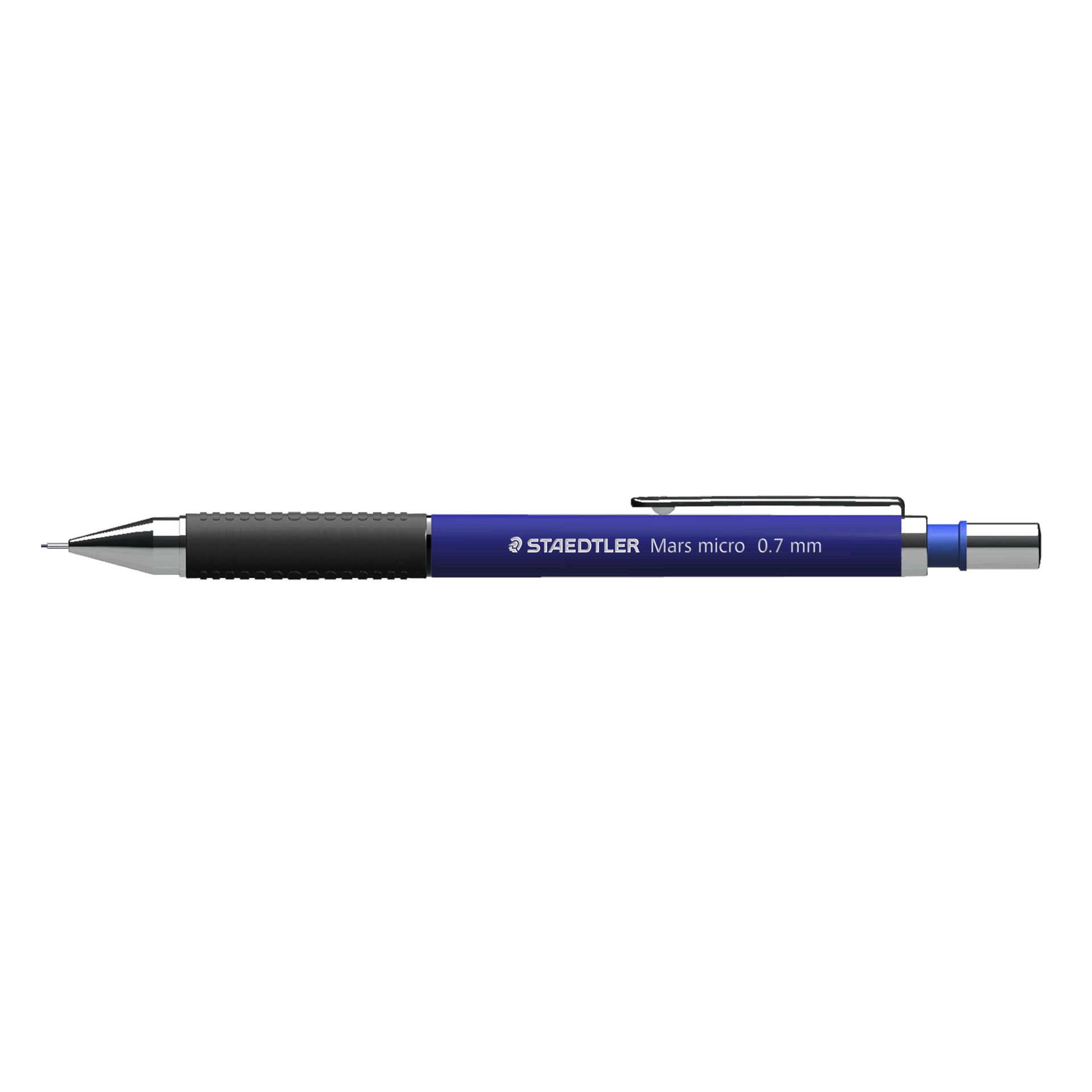 Druckbleistift Mars B 0,7mm blau
