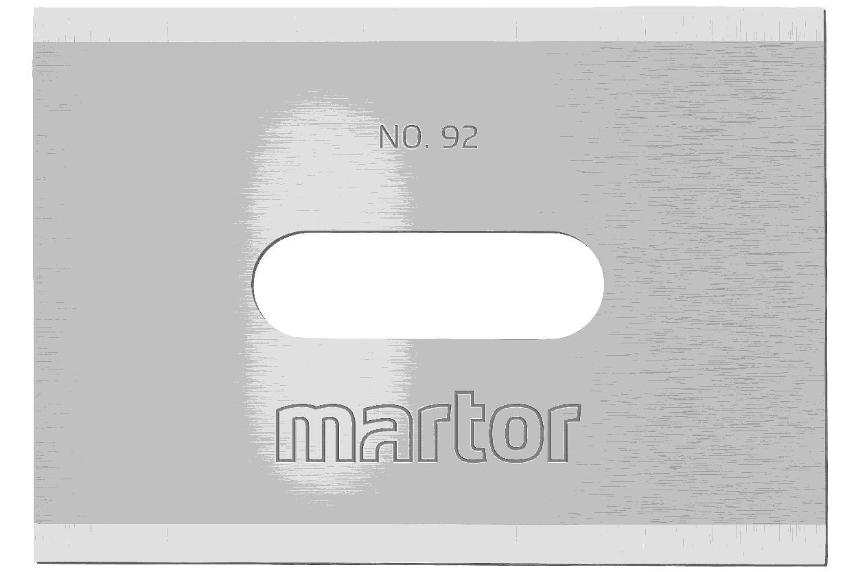 MARTOR Ersatzklinge INDUSTRIEKLINGE 92 Standardschliff | 10 Stück