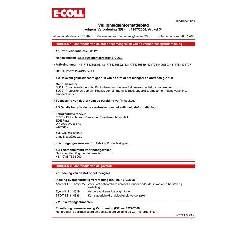 Forstmarkierspray 500ml gelb E-COLL