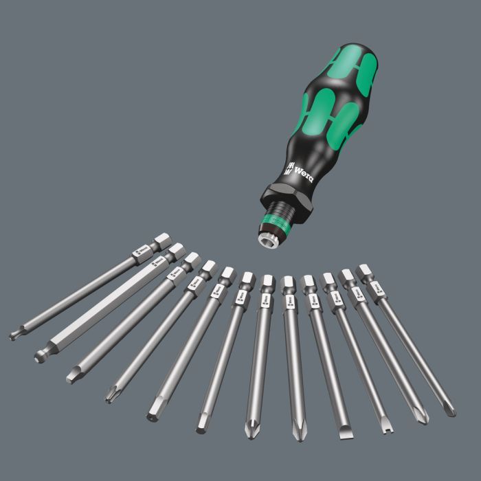 Falttasche m. 89 mm langen Bits KK60 17 Tlg