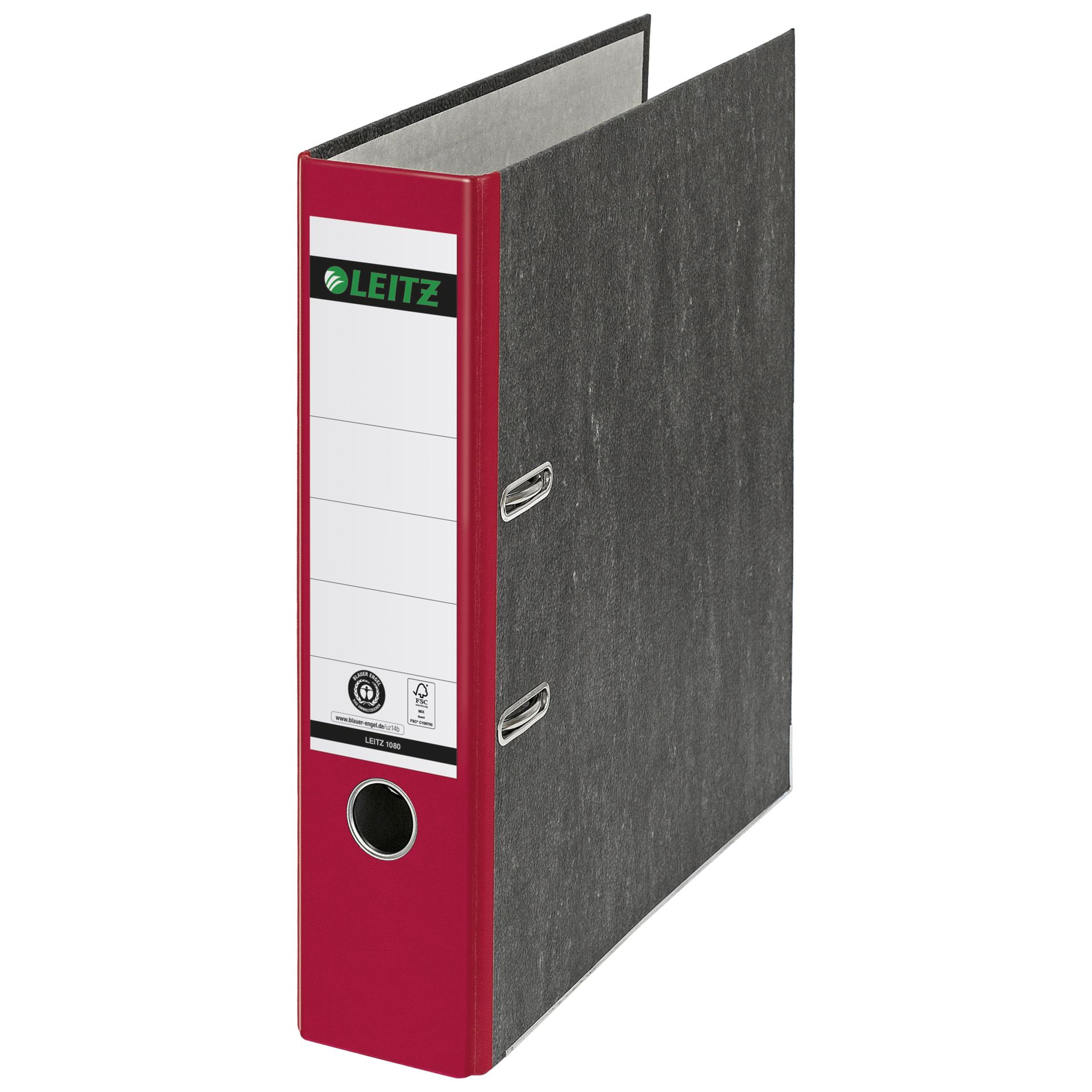 Ordner DIN A4 80mm RC rot