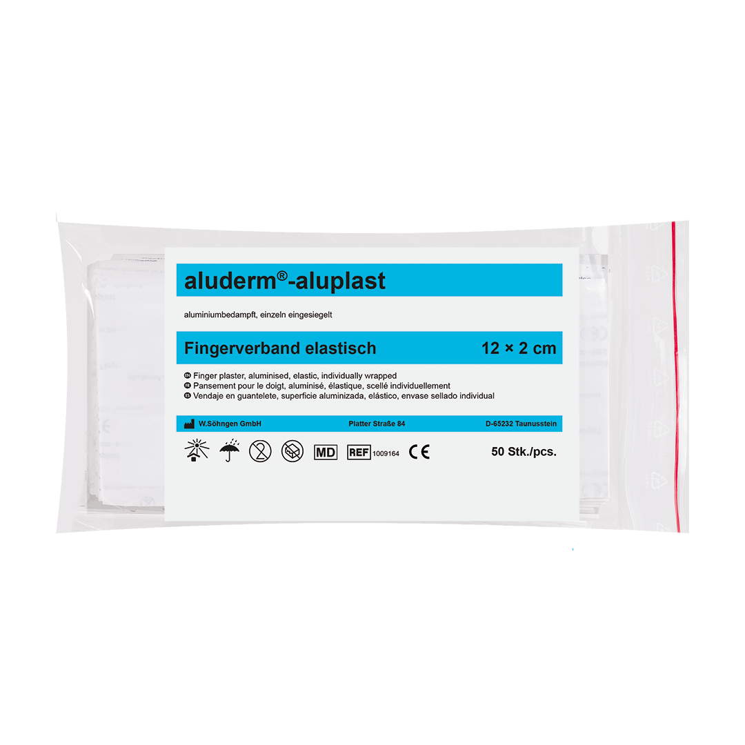 aluderm®-aluplast elastisch Fingerverband 12 x 2 cm  50 Stück