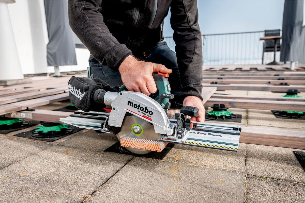 Akku-Handkreissäge solo KS 18 LTX 66 BL Metabo ohne Akku ohne Ladegerät metaBOX