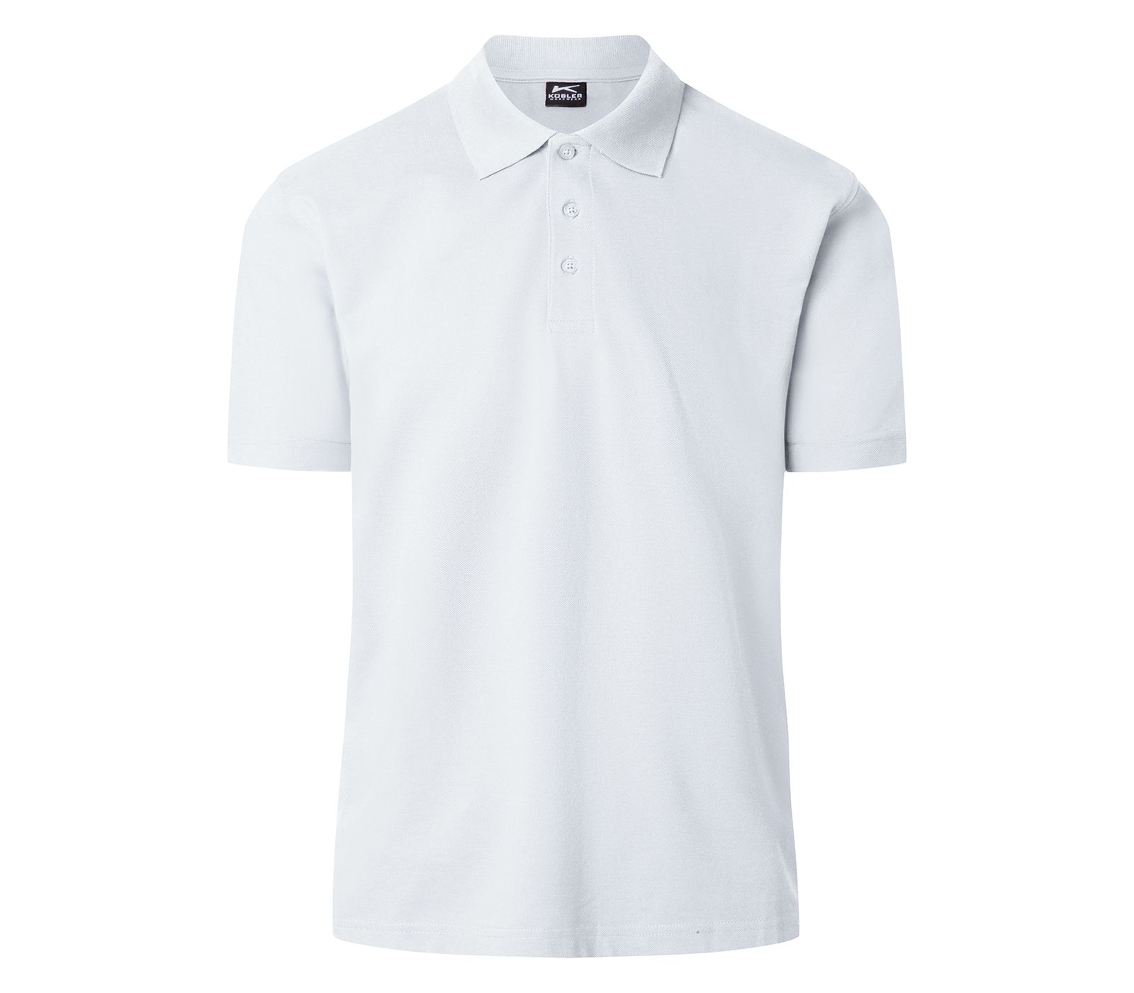 KÜBLER SHIRTS Polo weiß Gr. XS
