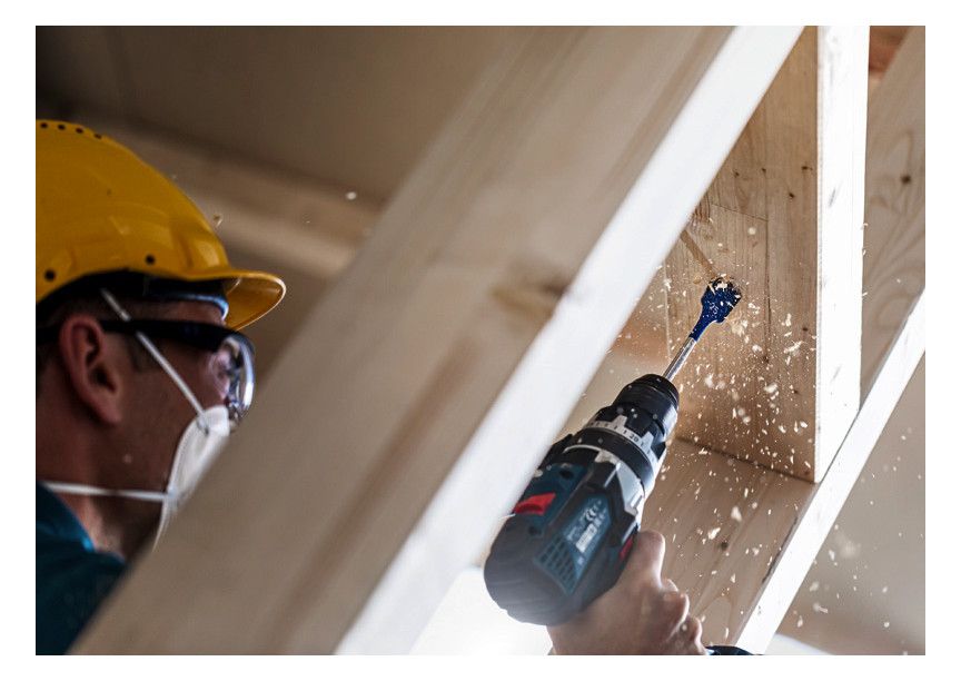 BOSCH Flachfräsbohrersatz
