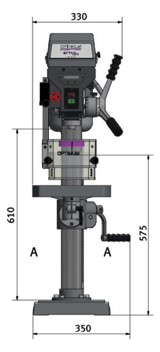 OPTIMUM Tischbohrmaschine (MK2)