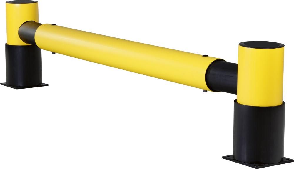 Regalanfahrschutz Golf H500xL2500 mm 1-zeilig gelb/schwarz