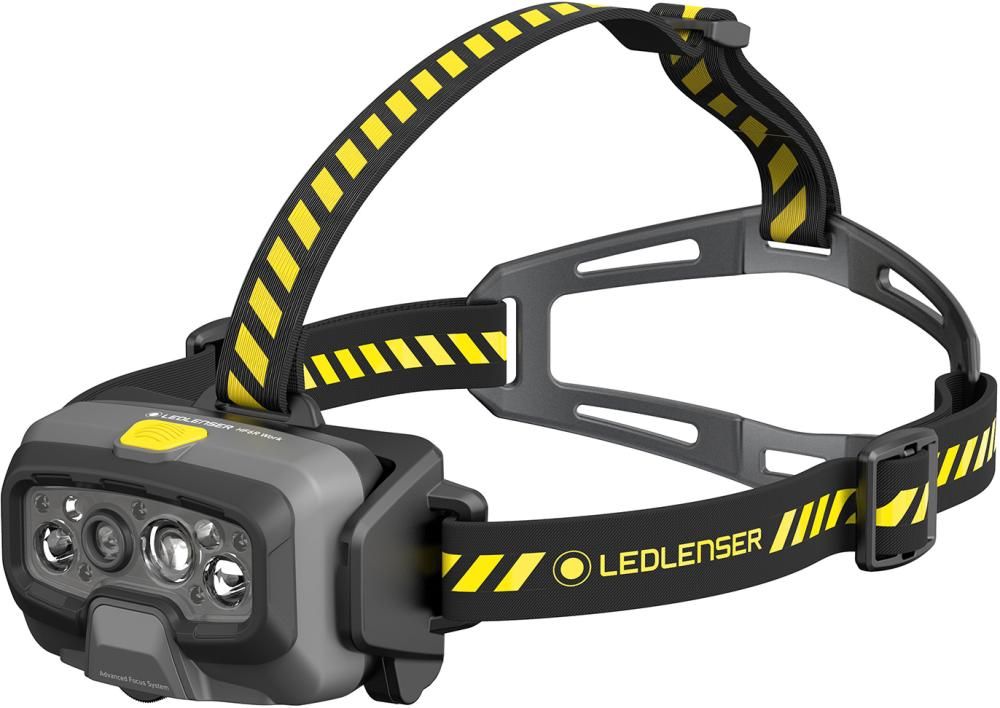 Akku-Kopflampe HF8R Work Yellow 20-1600 Lumen Ledlenser