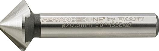 Kegelsenker Advanced DIN335 HSSE 90Grad CBN-geschliffen Form C 6,3mm EXACT