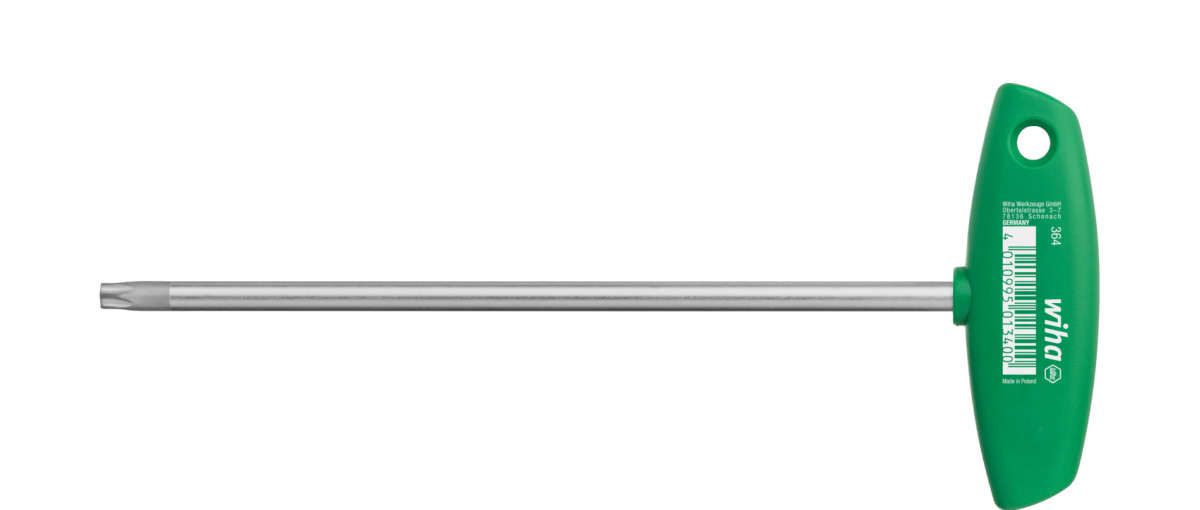 Wiha Stiftschlüssel mit Quergriff TORX® mattverchromt T25 (01334)