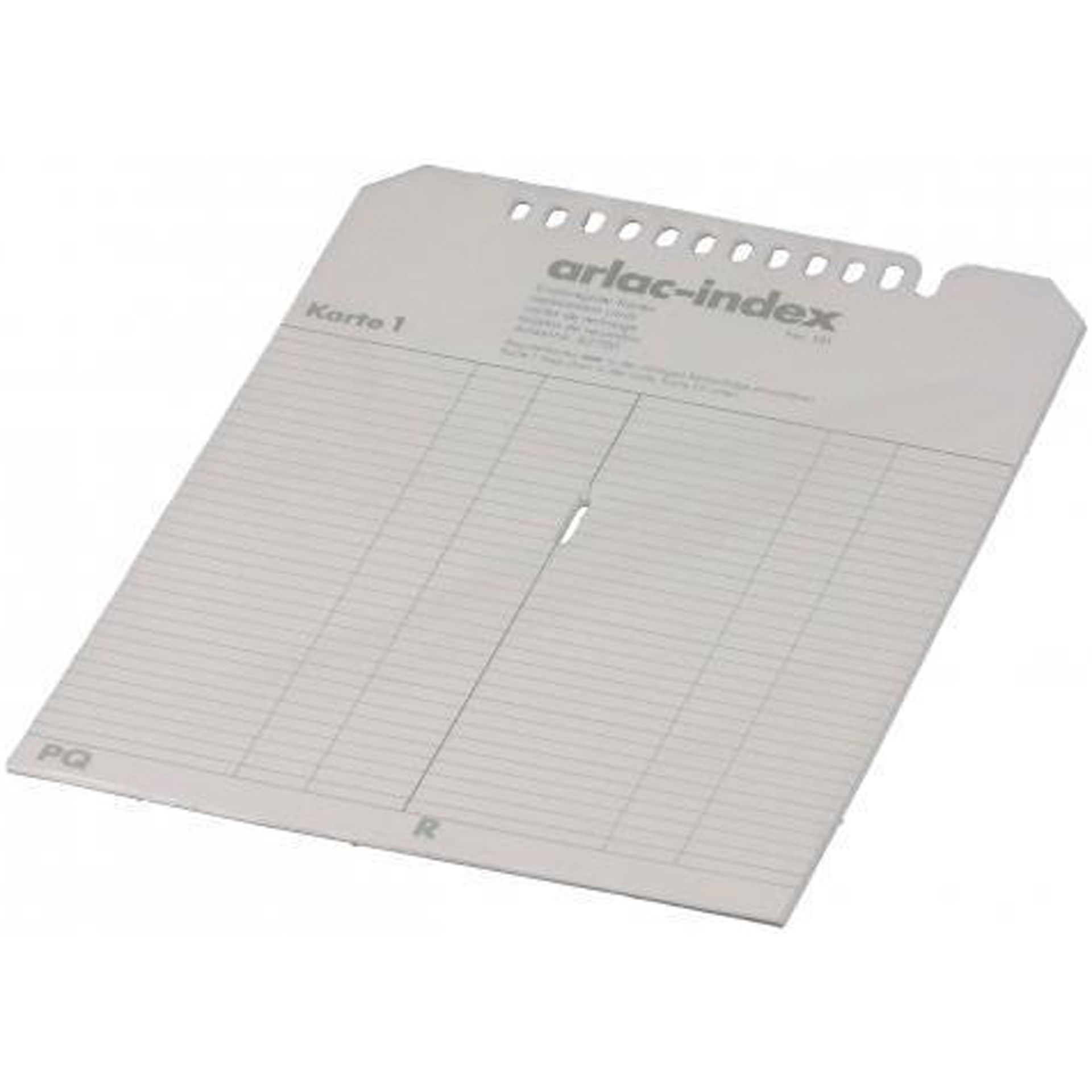Ersatzregister Index