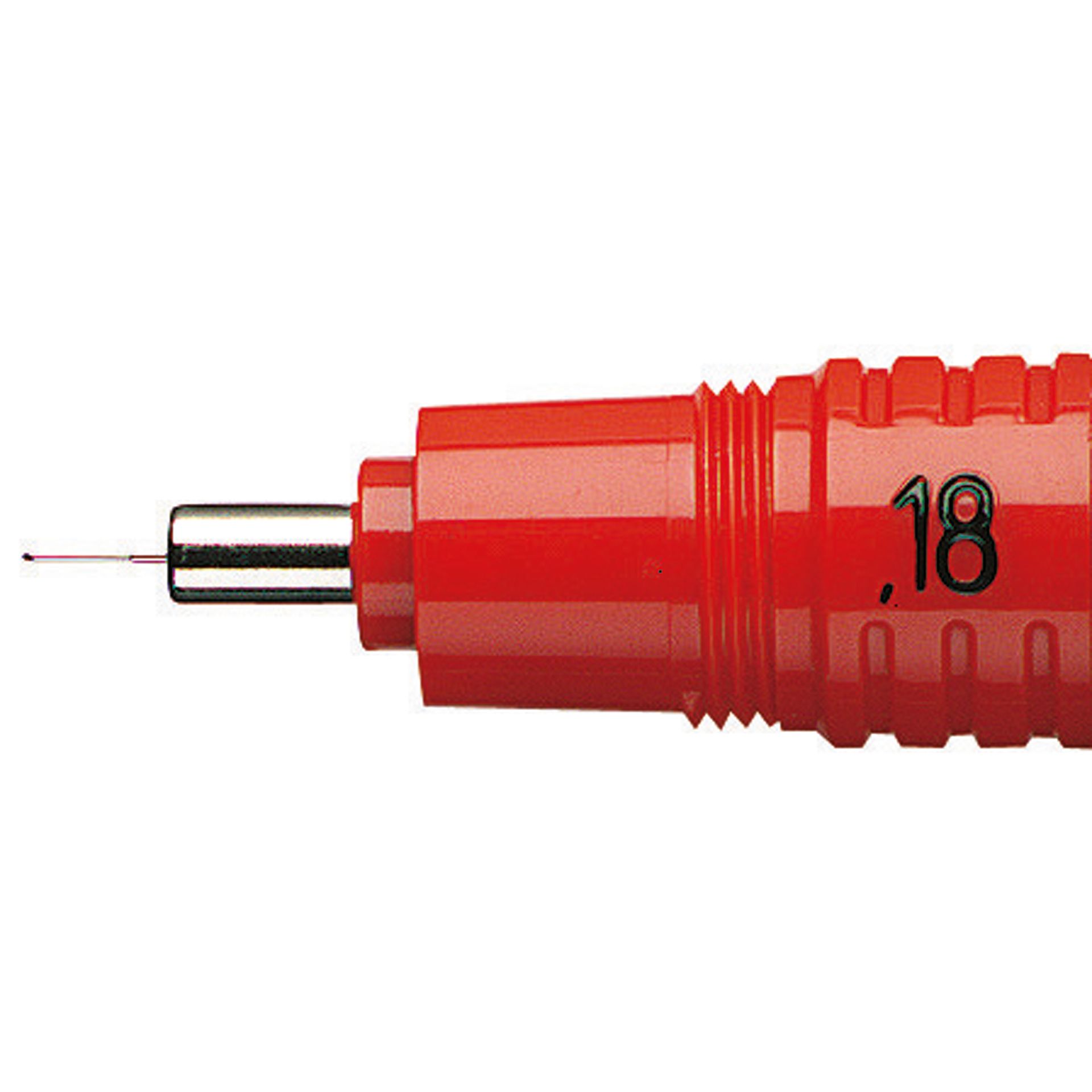 Zeichenkegel rapidograph 0,18 mm rot