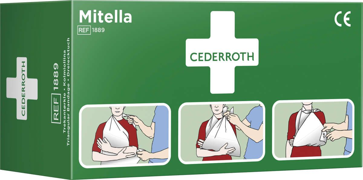 Bandage/Kompr.f. Arm/Kopf2 Stck. Mitellen