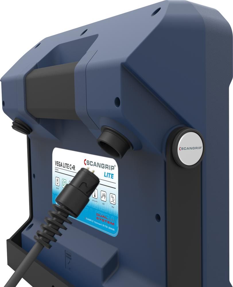 Baustrahler Dualsystem VegaLite 1500 C+R 750-2000Lumen SCANGRIP LITE
