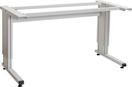 Powerline C Grundgestell elekt. HV RAL 7035 Traglast 600kg B1250xT750xH705-1155mm