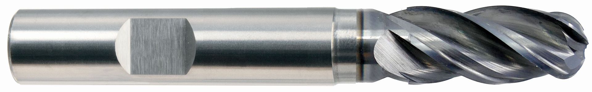 VHM-HL-Radiusfräser INOX-Titan Ø 10,00 mm, 4Z, ALNOVA