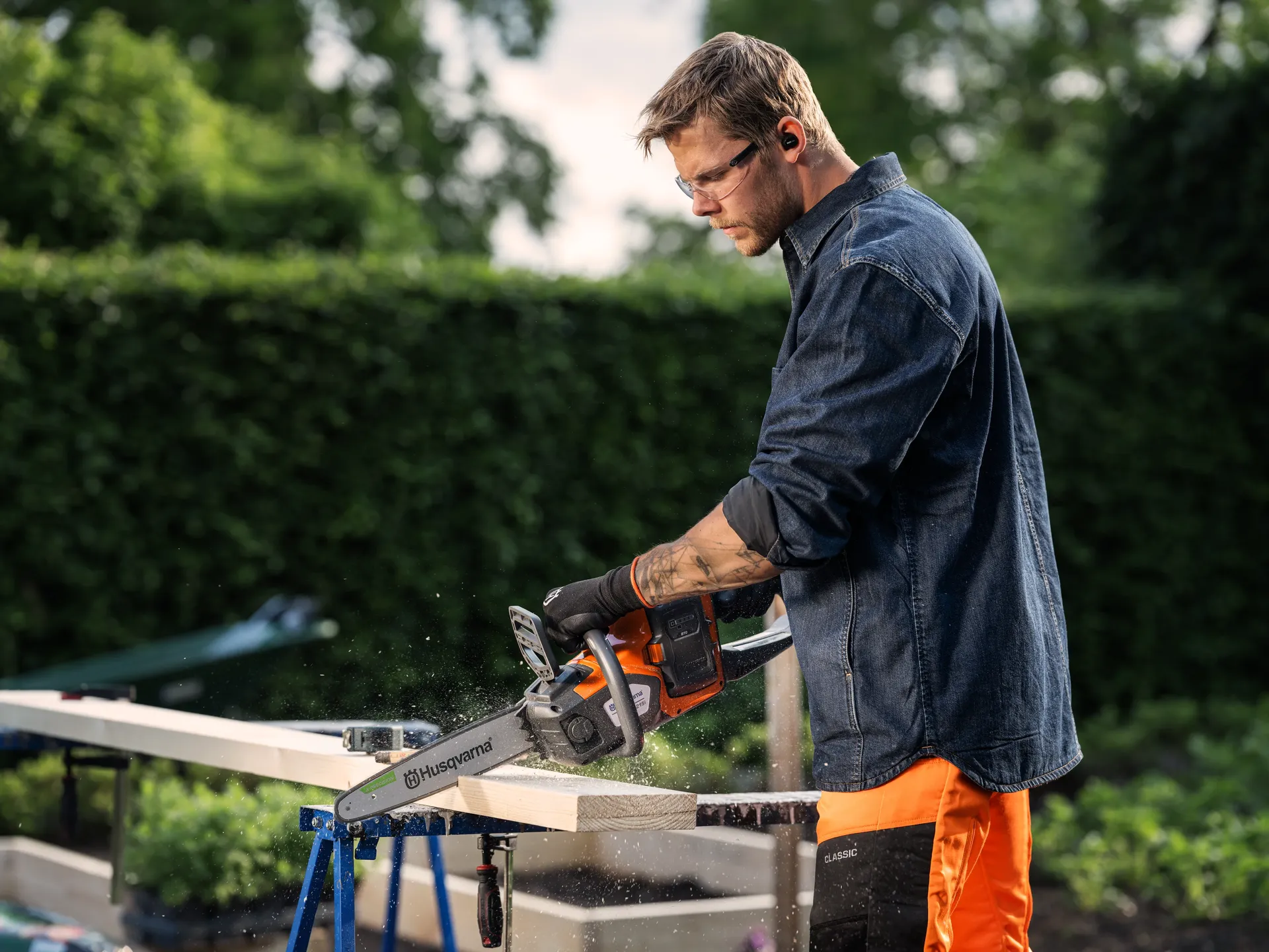 Husqvarna Akku Kettensäge 215i 12"