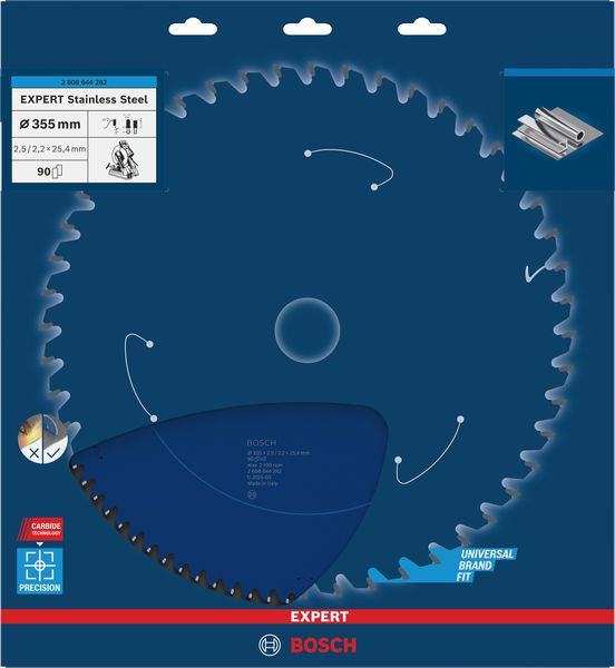 BOSCH HM-Kreissägeblatt, "Edelstahl"