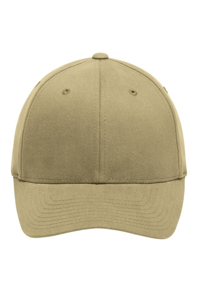 Original Flexfit® Cap Trendiges 6 Panel Cap ohne Verschluss braun, Gr. L/XL
