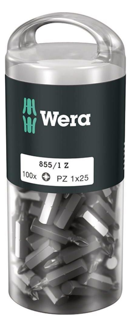 WERA 1/4"-Kreuzbits, DIN3126C6,3