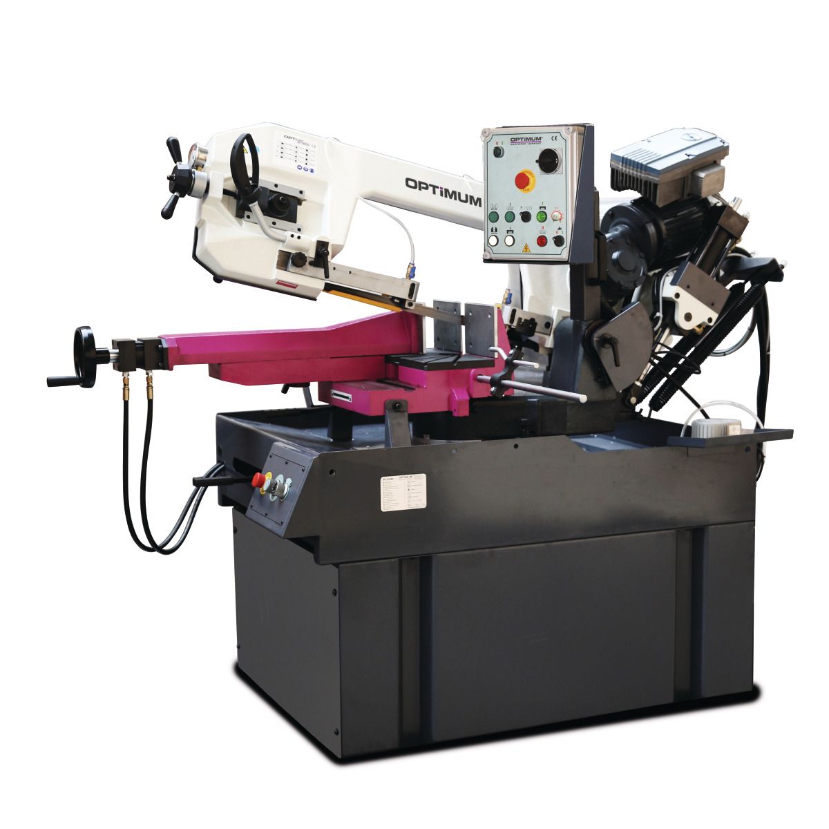Doppelgehrungs-Metallbandsäge Optimum OPTIsaw SD 351AV
