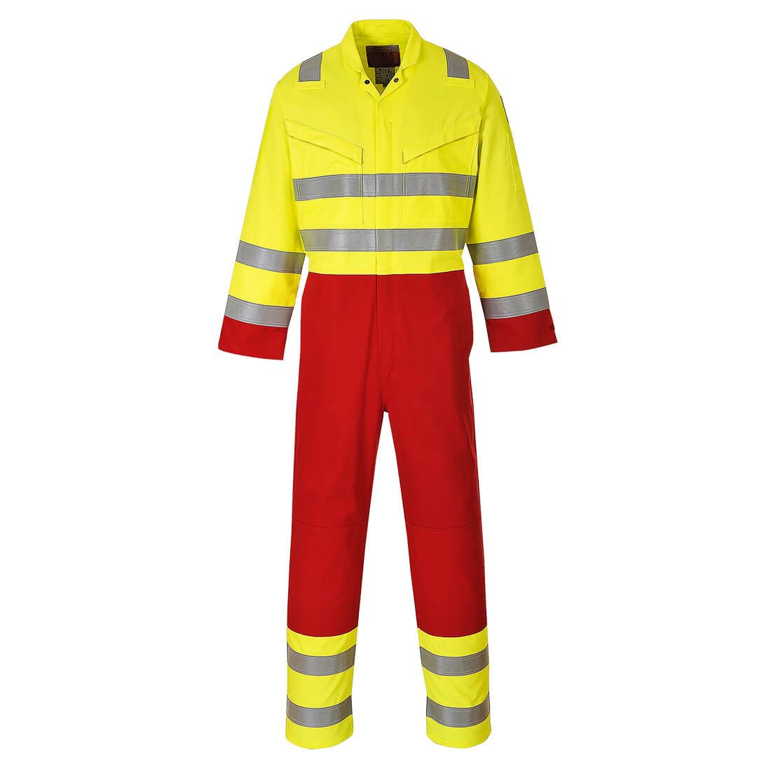 Portwest Bizflame Warnschutz-Overall, Gelb, Gr. L