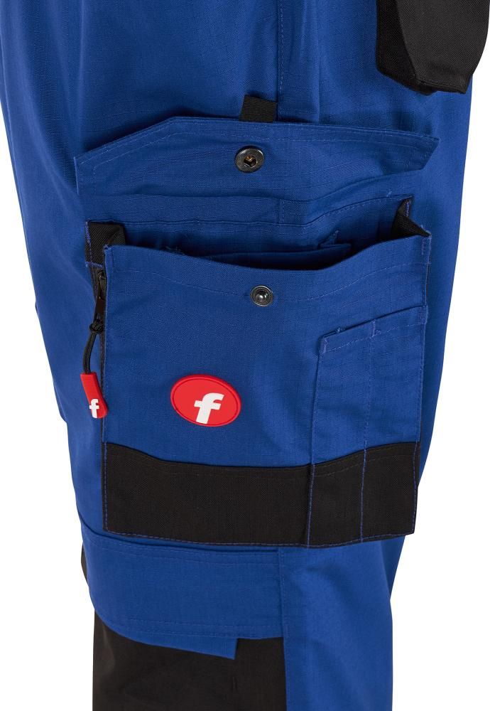 D-Latzhose Performance kornblau/schwarz Gr. 40 FORTIS