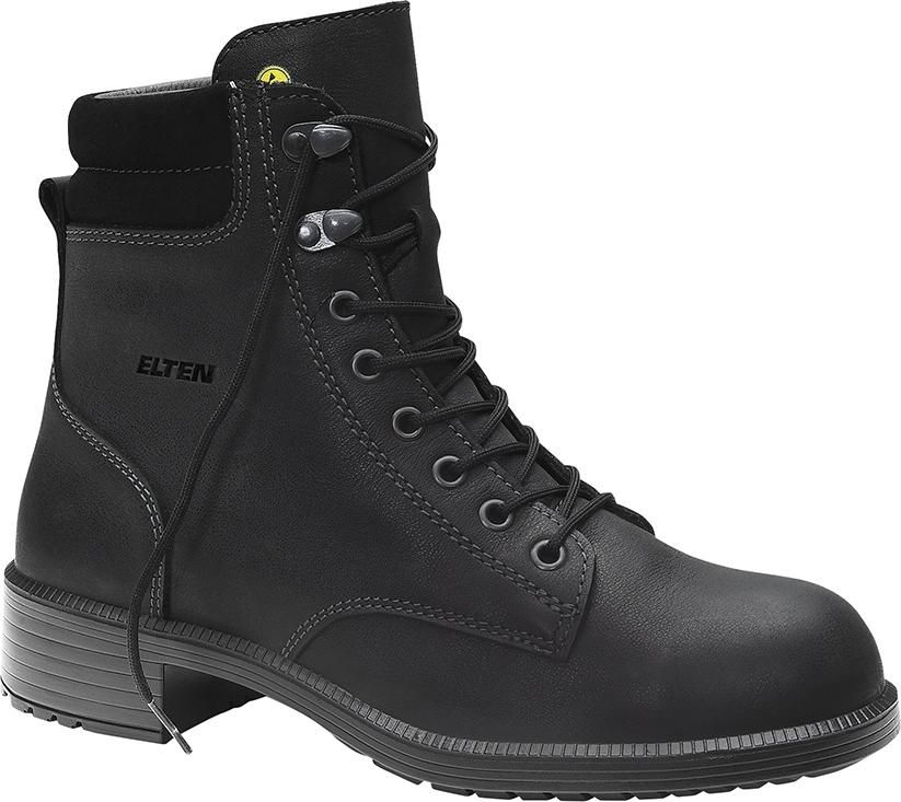 Damenhalbschuh NIKOLA black Mid,ESD,S2,Gr.36