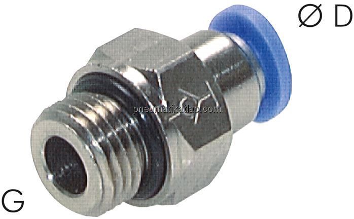 Steckanschluss, selbstabsperrend M 5-4mm, IQS-Standard