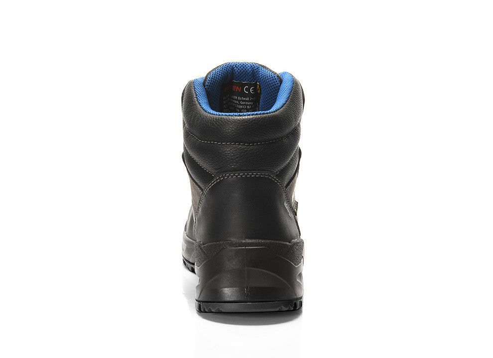 Sicherheitsstiefel STEFANO XXSG BOA® GTX® black-blue Mid ESD S3S WR, Gr. 36