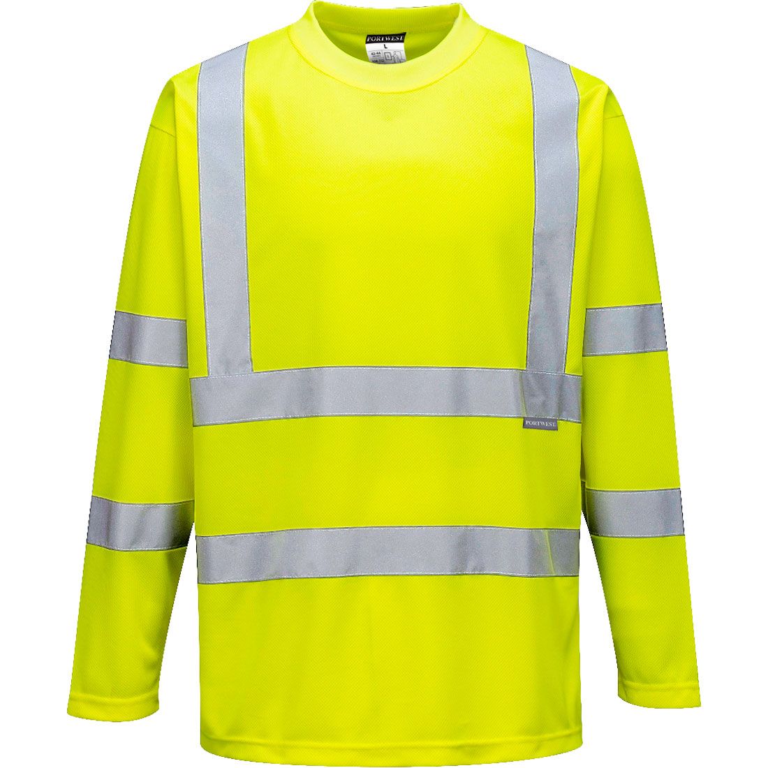 Portwest S178 Warnschutz-Langarmshirt, Gelb, Gr. 3XL