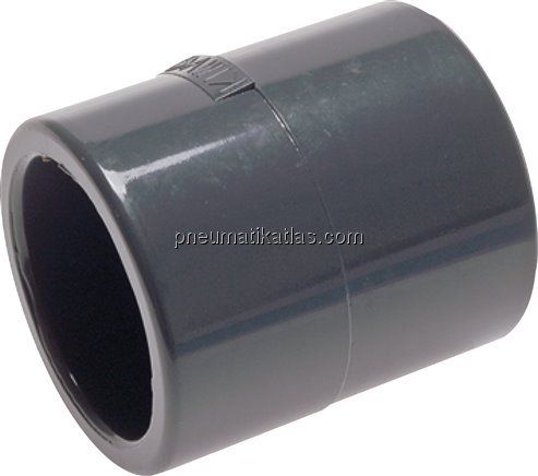 Klebemuffe, PVC-U, 16mm