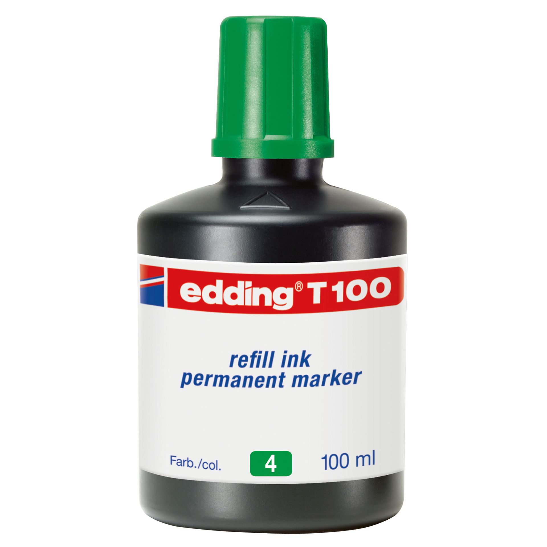 Nachfüllflasche für Permanentmarker 100ml grün