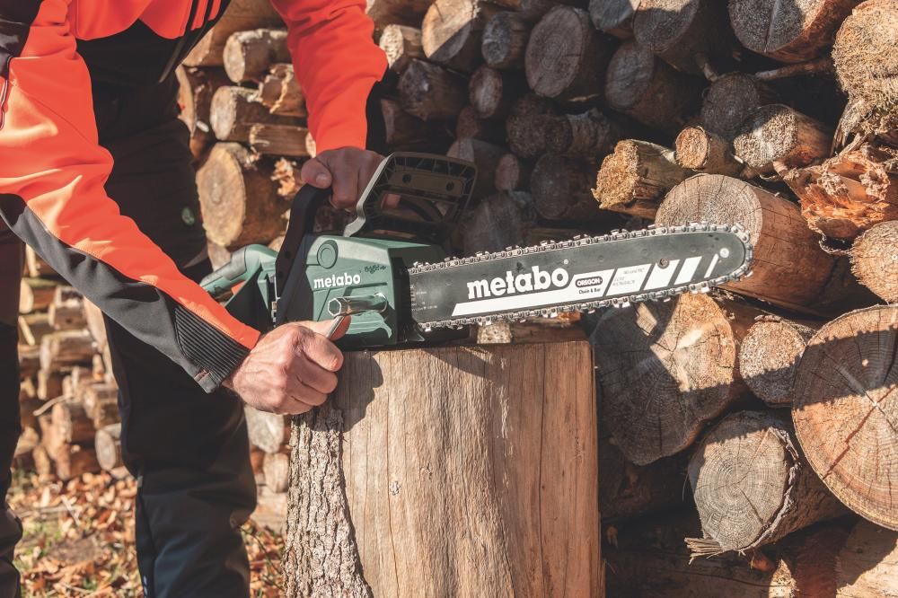 Akku-Kettensäge solo MS 36-18 LTX BL 40 Metaboohne Akku ohne Ladegerät Karton