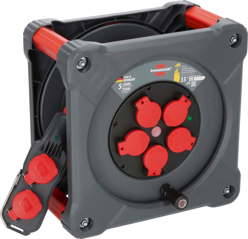 Kabeltrommel Powerblock H07RN-F3G1,5 33+5m professional Brennenstuhl