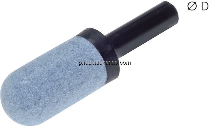Steck-Schalldämpfer aus gesintertem Kunststoff, 4mm