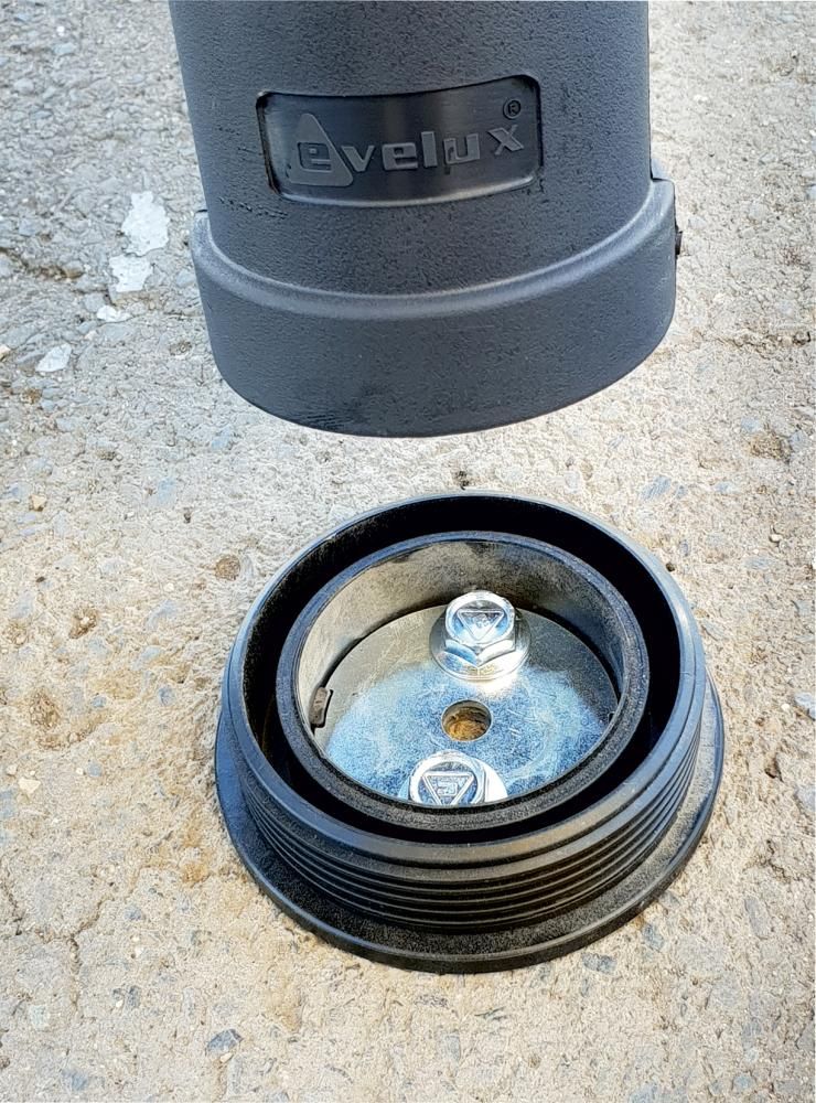 Flexi - Poller - Bala, 870 mm, anthrazit