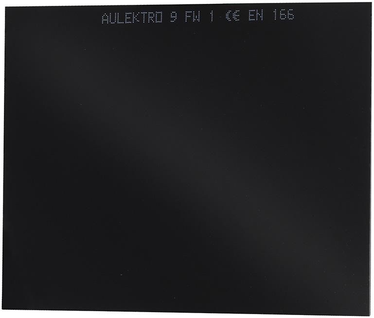 Schweißerschutzglas DIN 9 (90 x 110 mm)