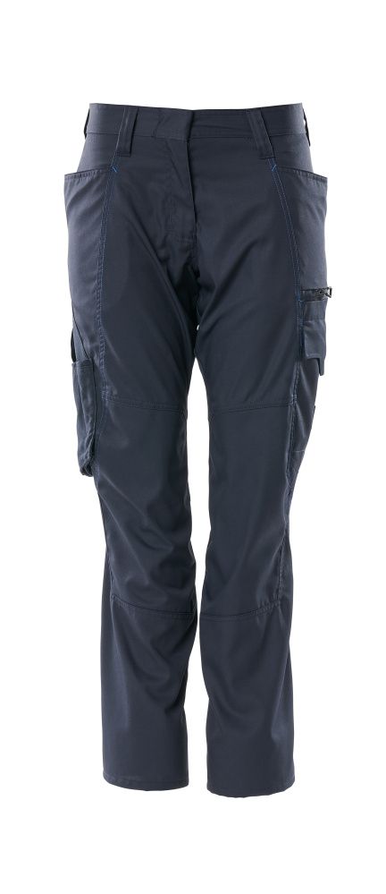 Hose mit Schenkeltasche Schwarzblau, 76C34