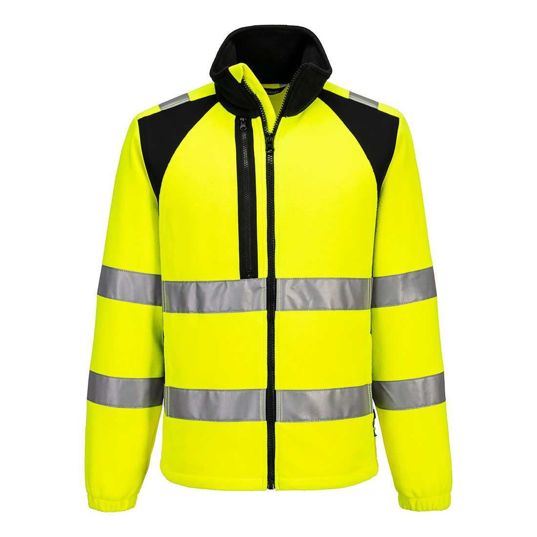 Portwest WX2 Warnschutz-Fleecejacke, Gelb, Gr. XL