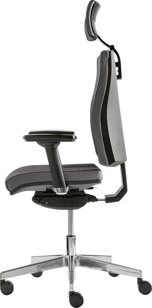 Bürodrehstuhl VSDP1 Phoenix: schwarz