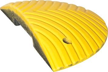 Abschlußelement mit Nut TOPSTOP 20-RE, gelb