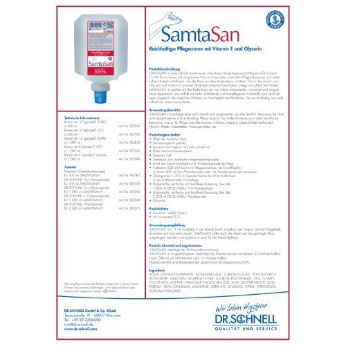SAMTASAN Spenderflasche EURO 500 ml