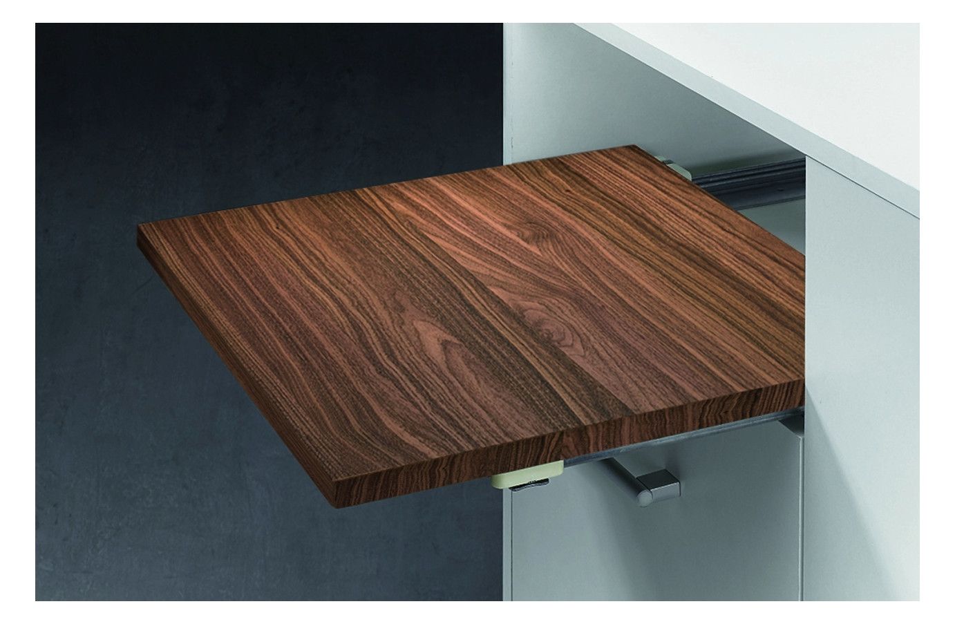 HETTICH Quadro 40 Teilauszug Bodenmontage