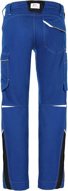 Hose ICONIQ, kornblumenblau/schwarz, Gr.40 Kübler