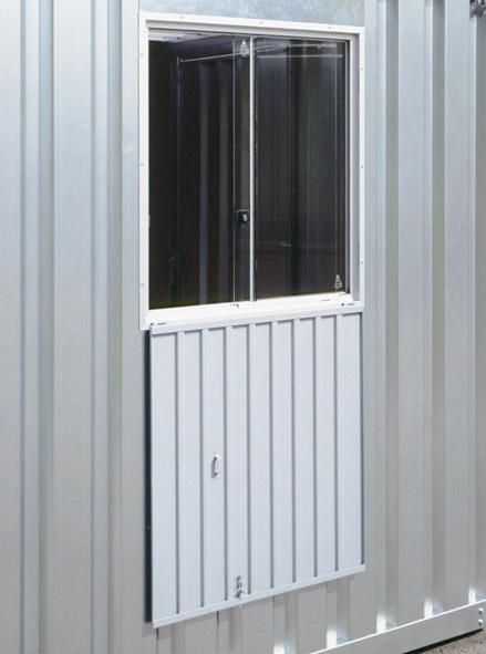 Alu-Schiebefenster