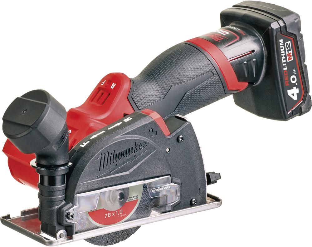 Akku-Multimaterialschn. M12FCOT-422X Milwaukee 12 V 1 x2,0 1x4,0 Ah Ladegerät C12 C HD-Box