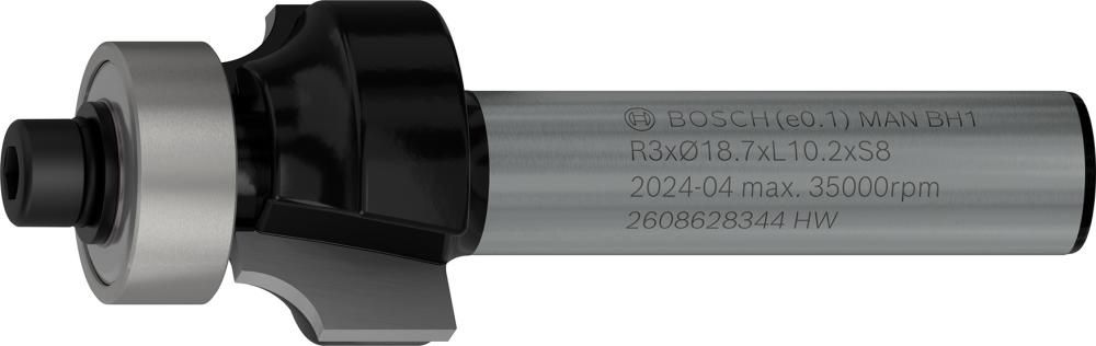 HM-Abrundfräser m AnlaufrR 3 Bosch